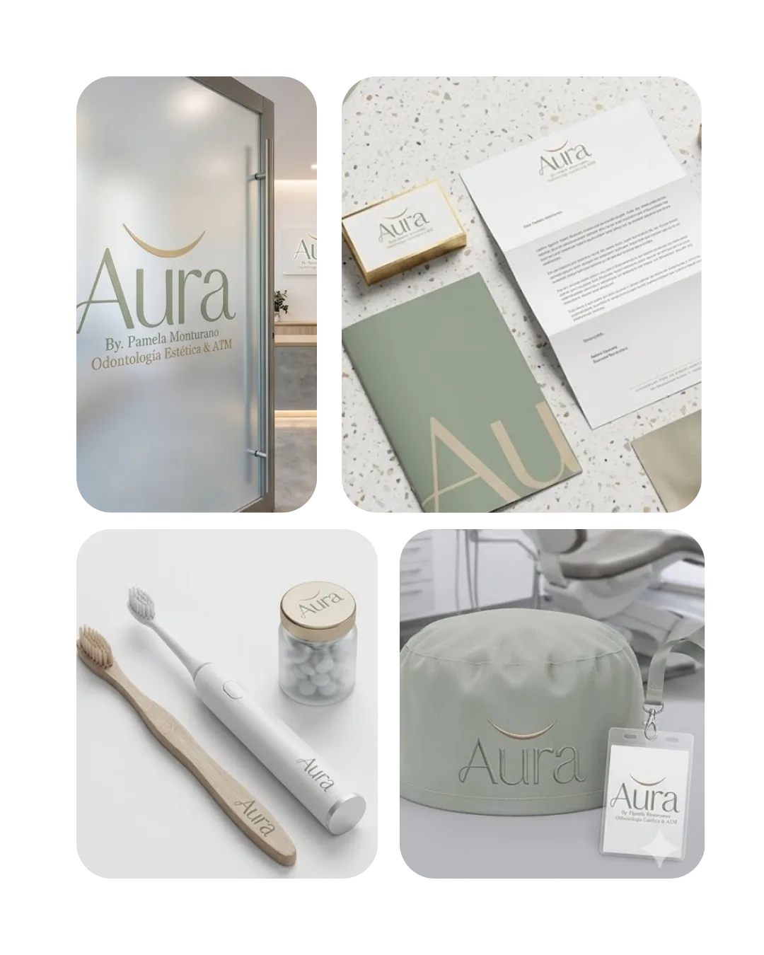 Aplicaciones de marca Aura